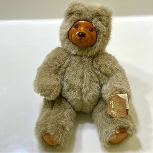 1989 Robert Raikes Bear Brown Fur Cookie